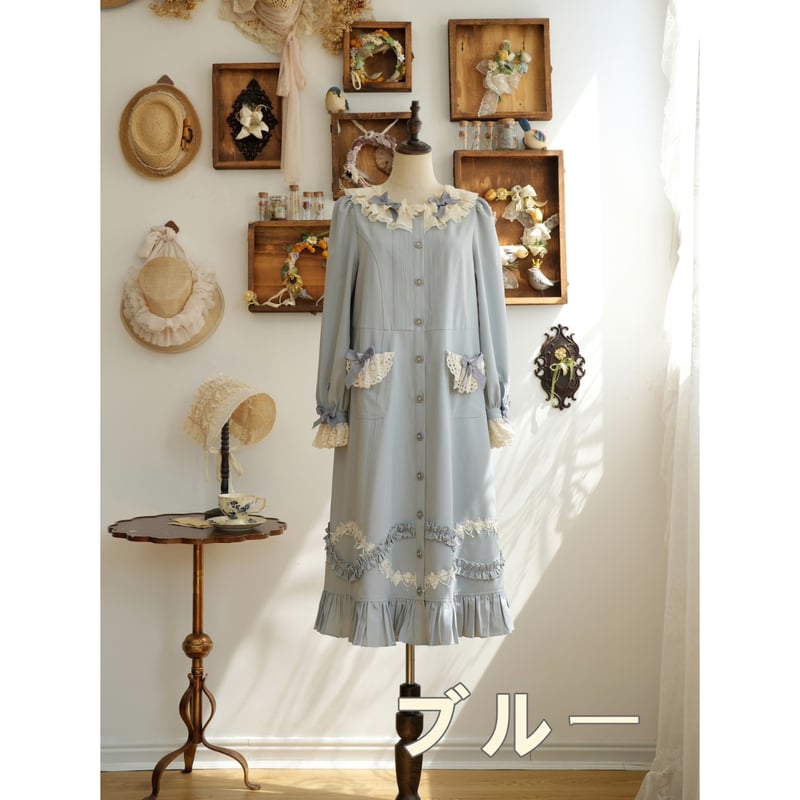 星箱Works】フロイラインの夢物語 ベビードールリボンワンピース