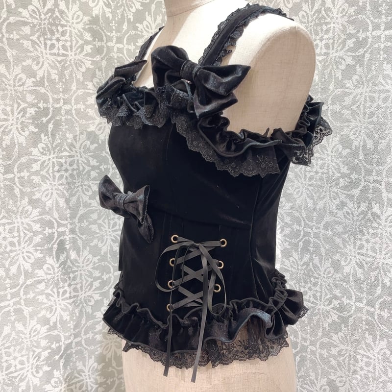 ATELIER-PIERROT/Vallée lys】Adenophora Lace-Up