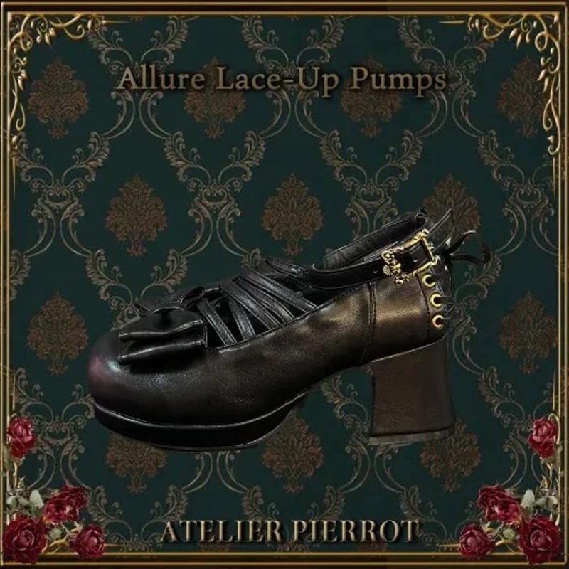 ATELIER-PIERROT】 Allure Lace-Up Pumps/YS-003 |