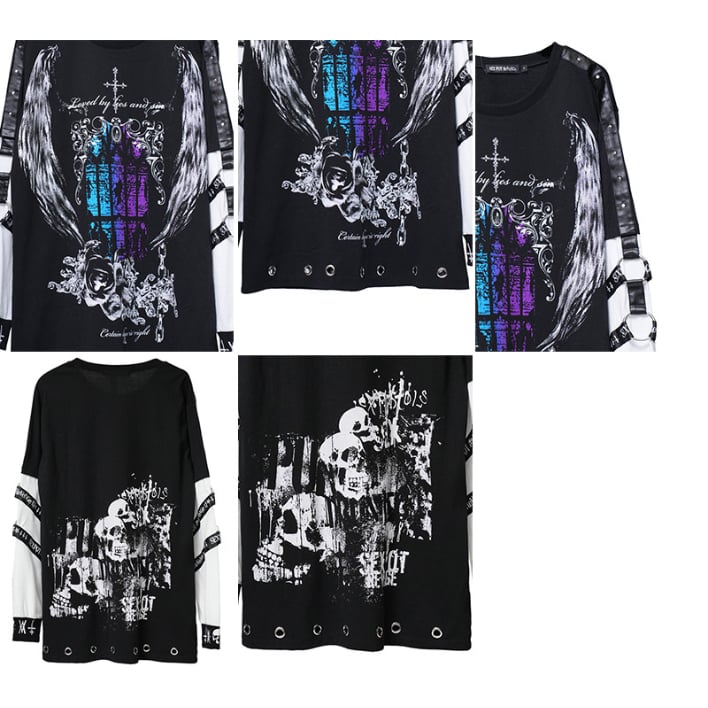 sato♡KEYTOLIT衣装オーダーページ SEXPOTReVeNGe】HOLY GATE STUDS & BELT DESIGN PU