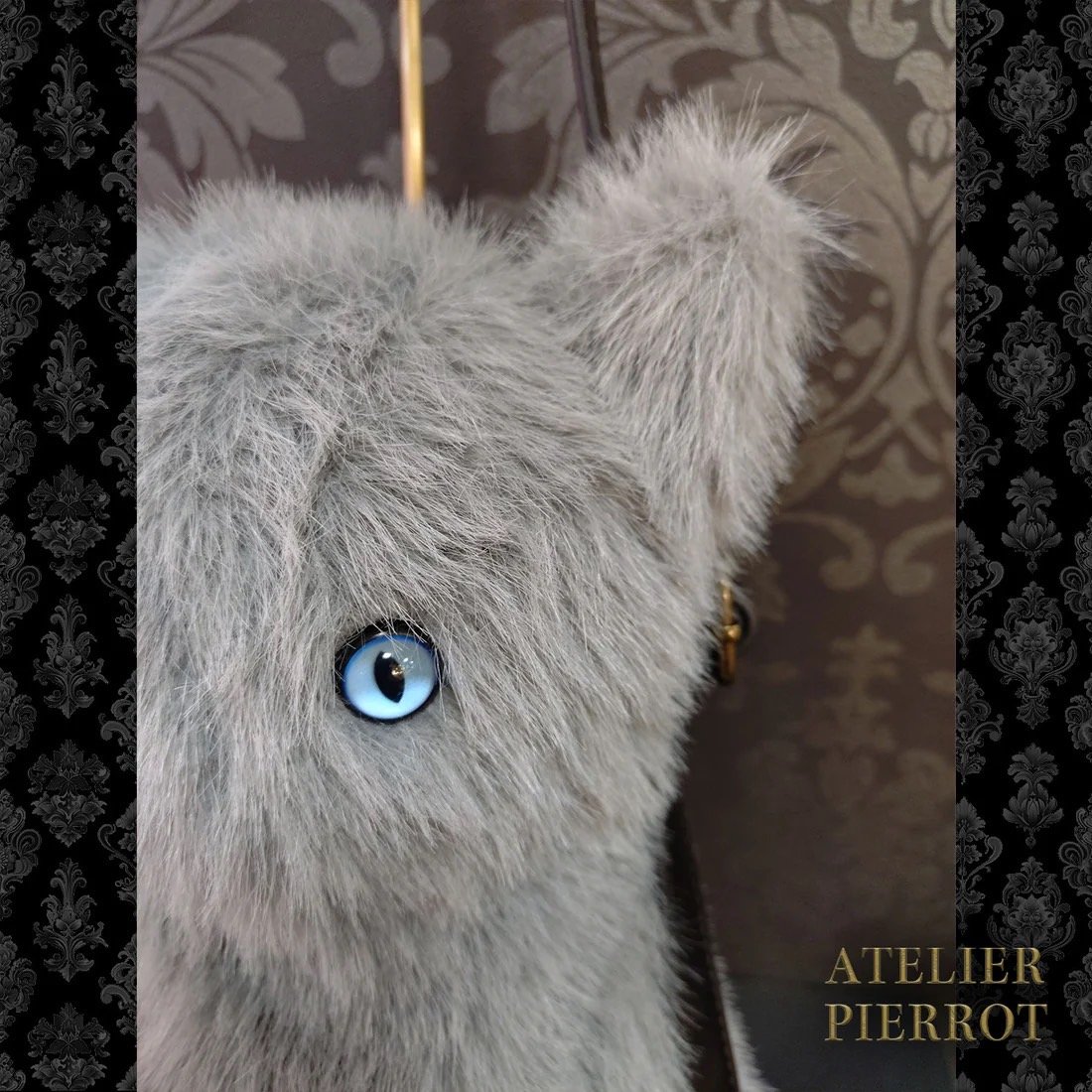 ATELIER-PIERROT】 Noir Neko Shoulder Bag/OCB-01