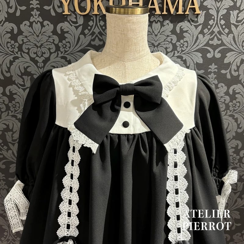ATELIER PIERROT】 Amabile Puff Sleeve Dress/TOP