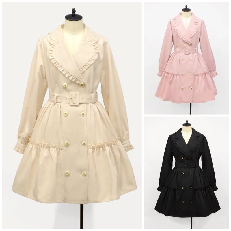 Amavel フリルトレンチコート MT ◇Romantiqueフリルトレンチコート◇ | Amavel BLOG