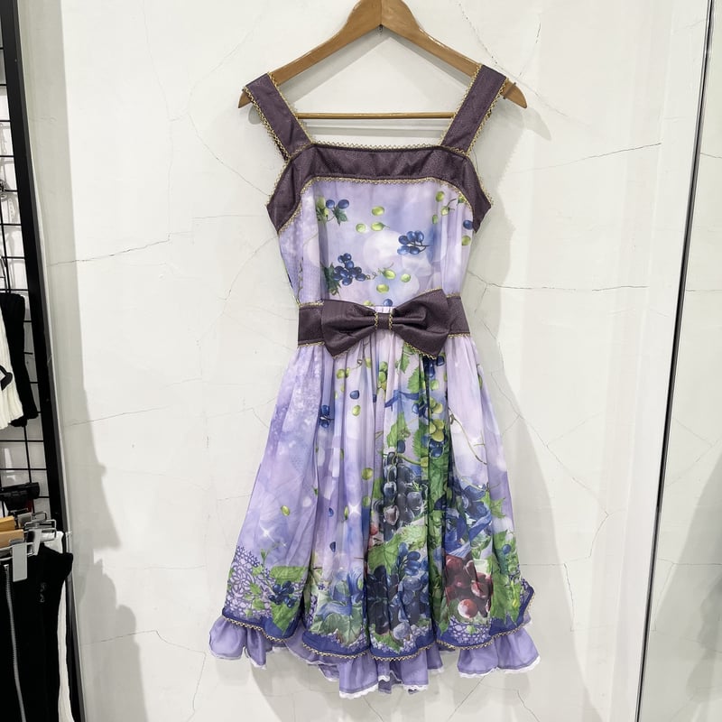 Triple*fortune】ぶどう柄ジャンパースカート | KIST ONLINE STORE 