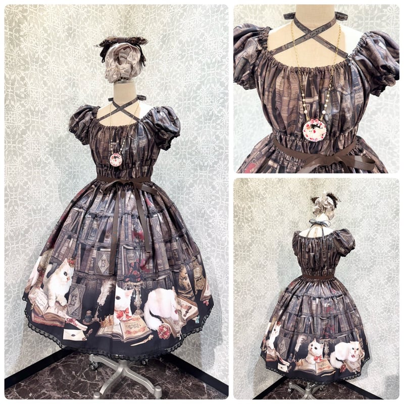 Enchantlic Enchantilly】Queen Cat 〜秘密の書斎〜 ワンピース