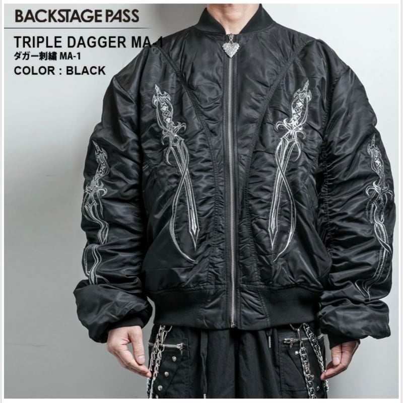 BACKSTAGE PASS】TRIPLE DAGGER MA-1(トリプルダガー MA-1