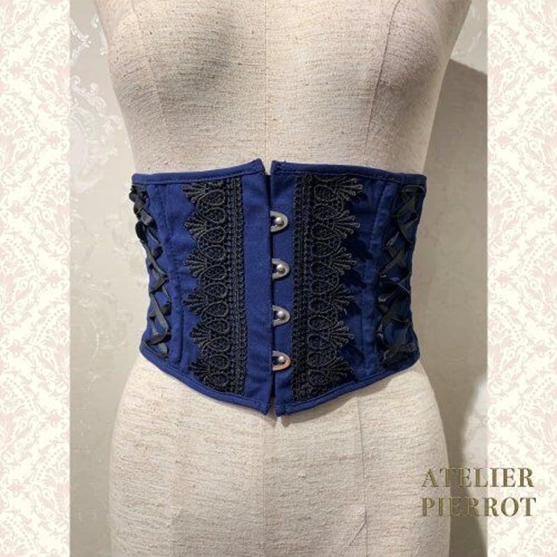 ATELIER-PIERROT】-Blooming Rose- ショートコルセット/TPC- ATELIER-PIERROT】-Blooming Rose- ショートコルセット/TPC-