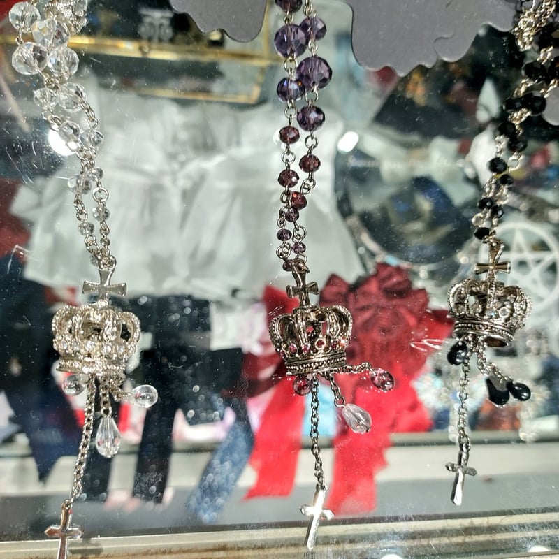 Sheglit】ドロップクラウンネックレス/684030 | KIST ONLINE STORE