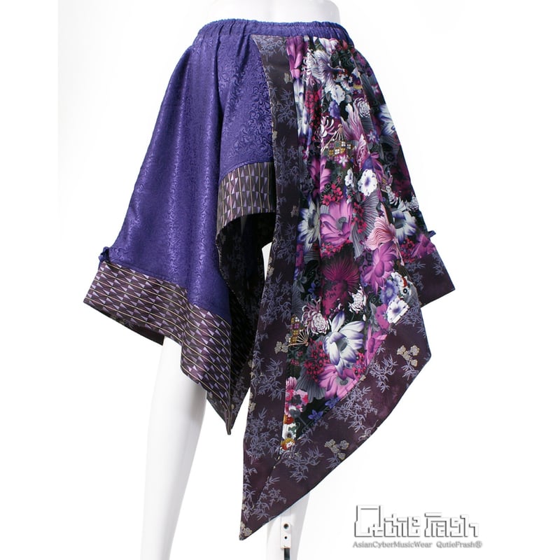 Qutie Frash】和柄アシメスカート（9983-SK） | KIST ONLINE S