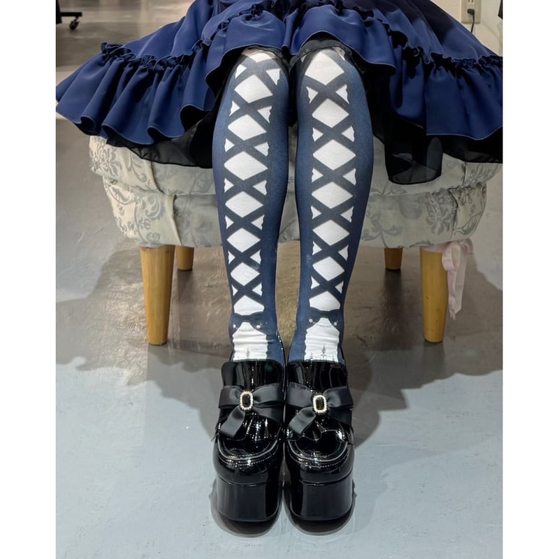 廃盤　BODYLINE 新品　木底　厚底　パンプス　白　地雷　【Mサイズ】 YOSUKE.U.S.A】厚底パンプス(2820056) | KIST ONLINE STORE