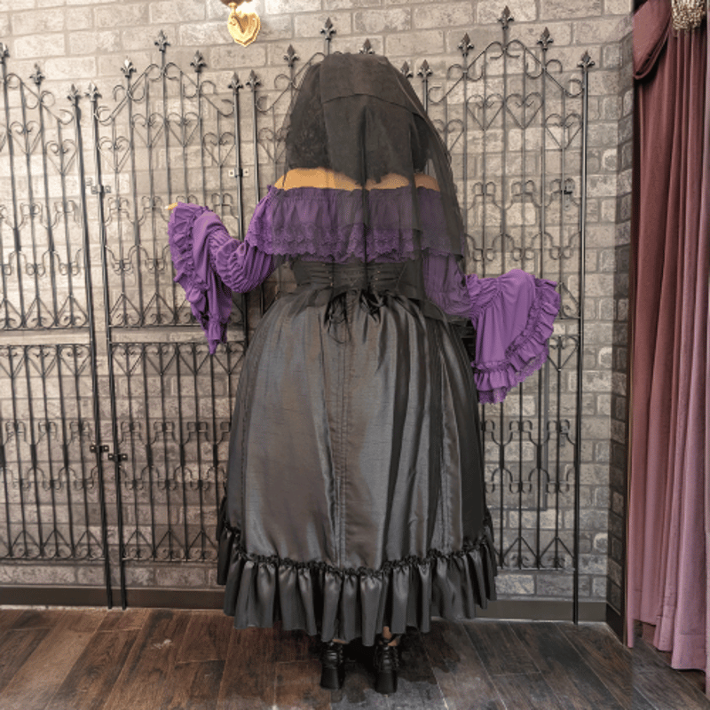 ATELIER-PIERROT】Shirring princess sleeve blous