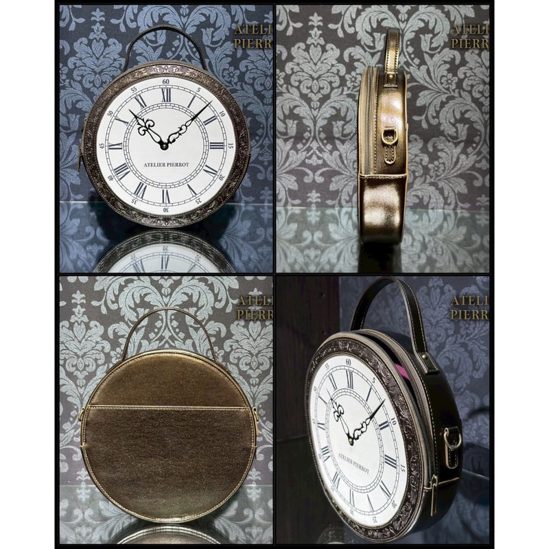 ATELIER-PIERROT】“Aeon” Clock Shoulder Bag/AK-1