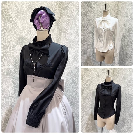 Sheglit ブラウス Sacred ケープブラウス黒 CATEGORY 🩷Sheglit | KIST