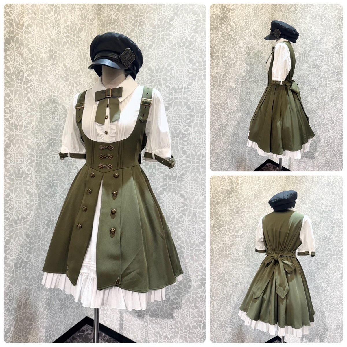 アマベル、Mechanical Doll レイヤードワンピース (ブラウン) Amavel】 Mechanical Doll レイヤードワンピース/125170699 |