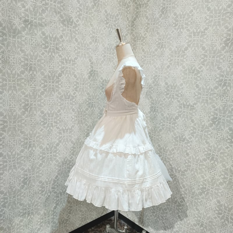 Amavel】 Marchen Cotton フリルエプロン/126300210 | KIS