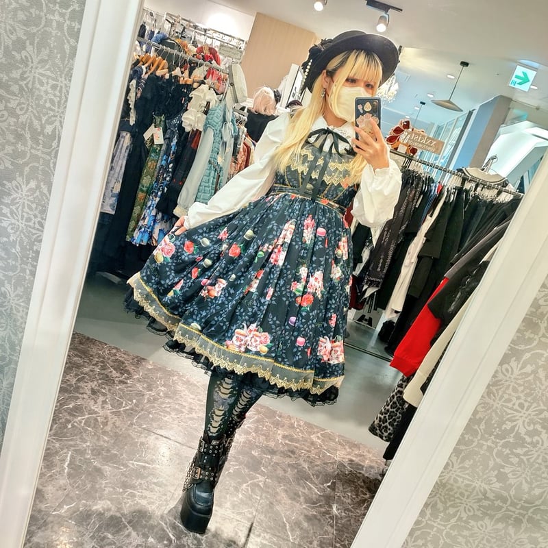 Triple*fortune】 マカロンジャンパースカート | KIST ONLINE STORE Triple*fortune】 マカロンジャンパースカート | KIST ONLINE STORE