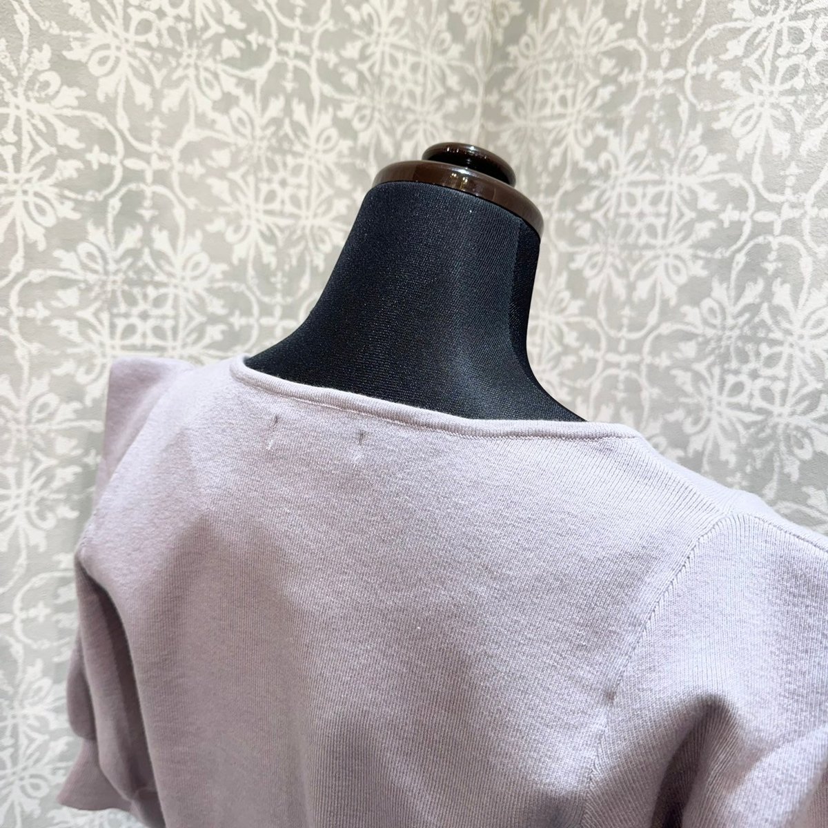 【新品】Amavel　ニットトップス Amavel】Feminine Vintage モノグラムニットトップス/124510328