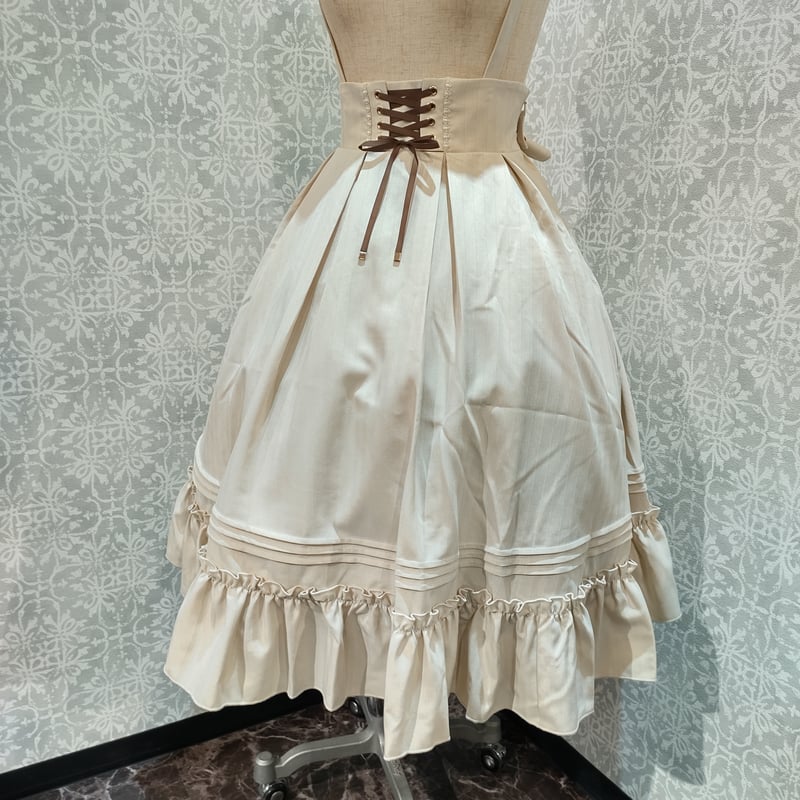 Amavel】Classical Doll サスペンダーミドルスカート/125410419