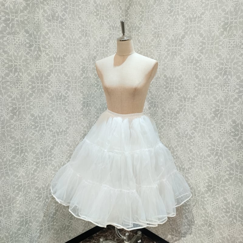 wunder welt fluer】オリジナルふわふわロングパニエ(62cm)/S-0568