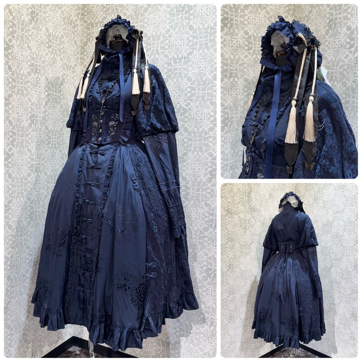 は*れ様 星箱works 藤花集 ミント ワンピース コルセット セット は*れ様 星箱works 藤花集 ミント ワンピース コルセット セット