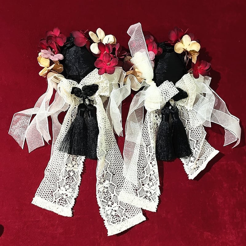 星箱Works】 繁花集 お団子クリップ式コサージュ/P37502019 | KIST ON