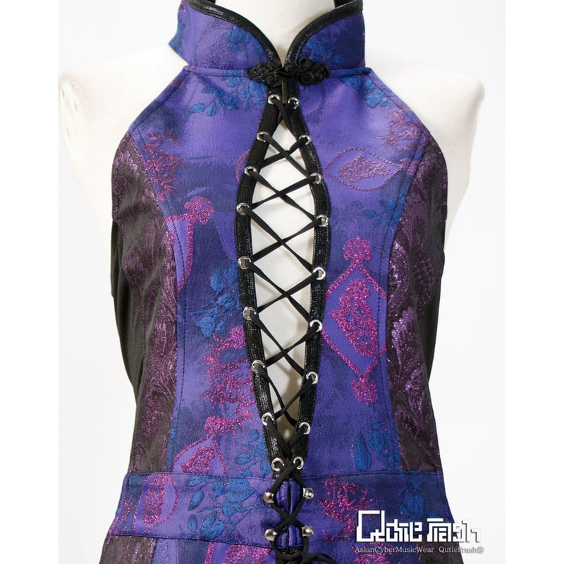 Qutie Frash ホルダーネック コルセット ベスト Qutie Frash ホルダーネック コルセット ベスト Qutie Frash ホルダー