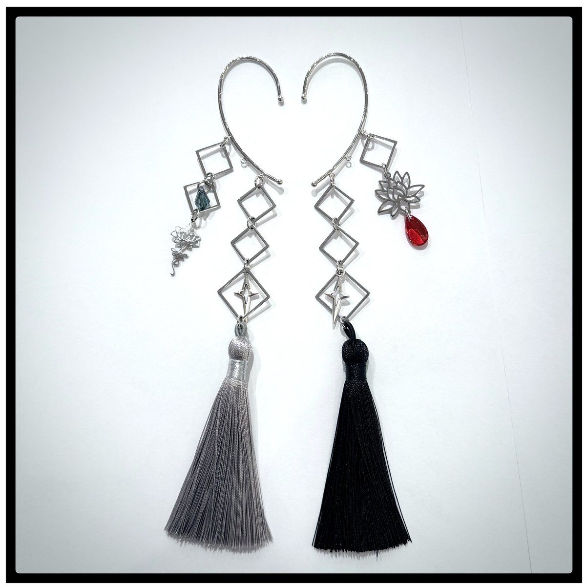 アクセサリー THE SHISHIKUI Pierce / CREAM xxkist】-t0y's- ear hook／pierce 【CustomizE seri