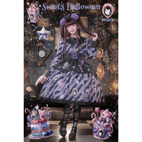 【RoyalPrincessAlice】Sweets Halloween Spinコラボ　ワンピース
