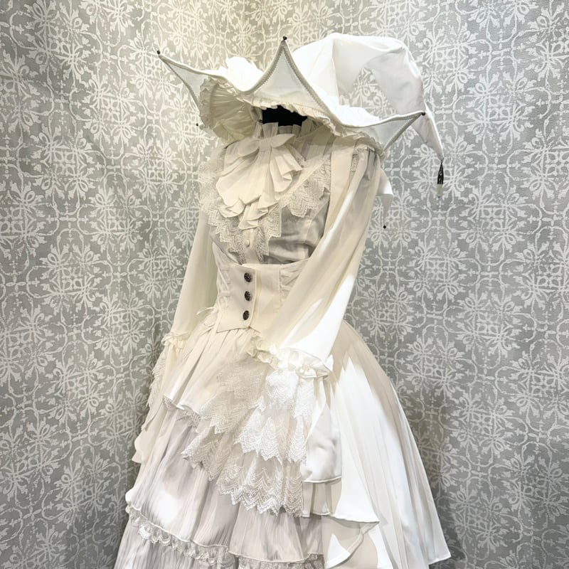 h.NAOTO FRILL 姫袖 2wayブラウス h.NAOTO FRILL 姫袖 ブラウス