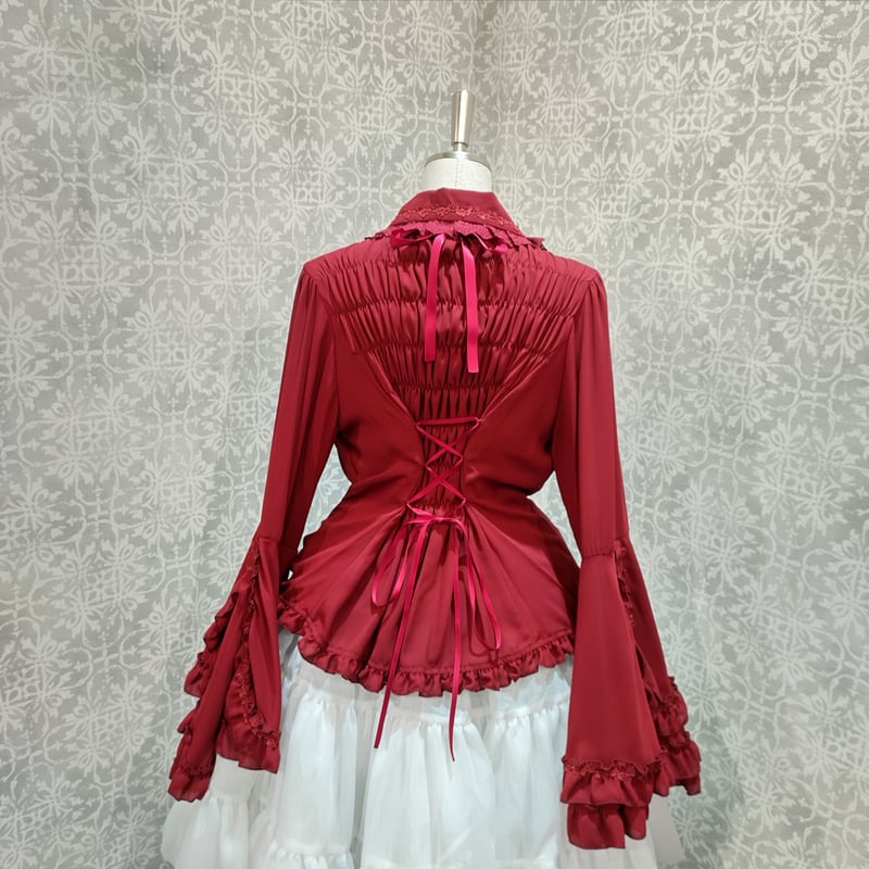 ATELIER PIERROT】ルイーズ ジャボタイ ブラウス【サイズ2/プラス