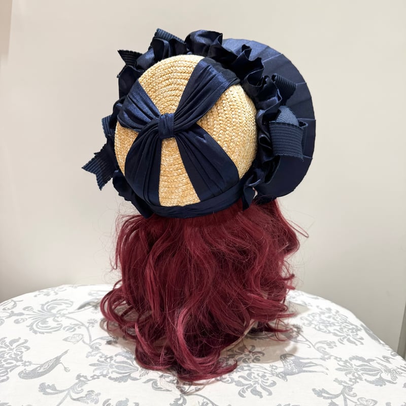 星箱Works】油彩の薔薇 ボンネット/P37203315【お取り寄せアイテム