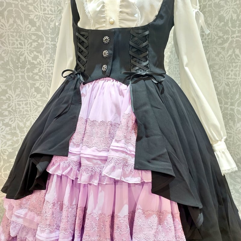 ShareSpirit ビスチェでもスカートにもOK❣️ 星箱Works】星夜の旅 ビスチェスカート/P22101465【お取り寄せアイテム