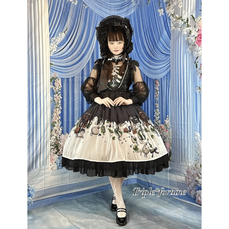 レア！Triple*fortune／初版すずらんスカート*宝野アリカ様 Triple*fortune】毒毒キャンディ スカート | KIST ONLINE STORE