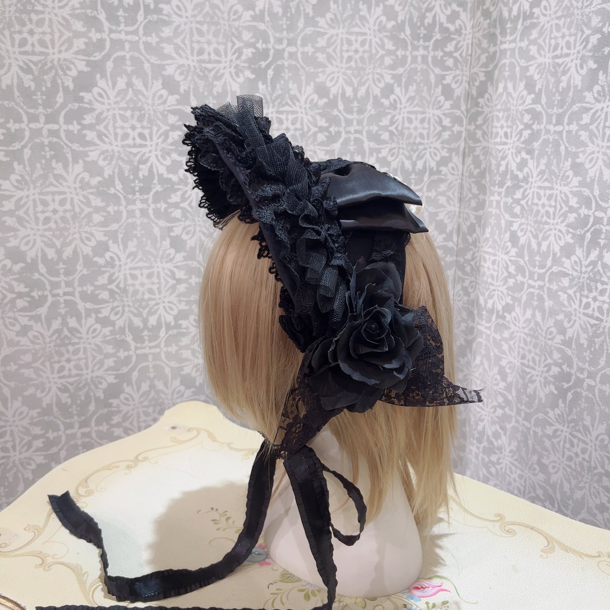 Triple*fortune】レースボンネット(黒) | KIST ONLINE STORE