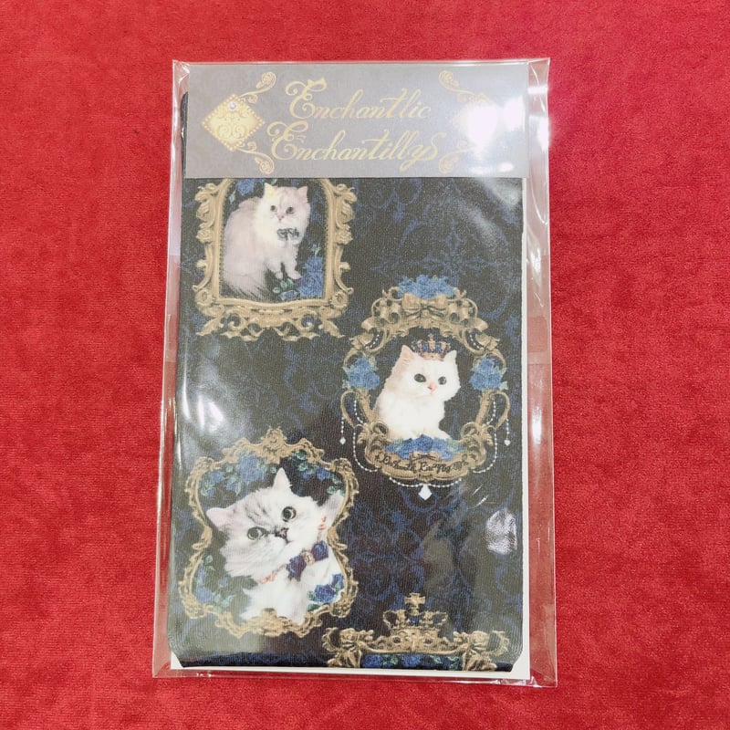 Enchantlic Enchantilly 猫柄赤　ジャンスカ Enchantlic Enchantilly 猫柄赤ジャンスカ