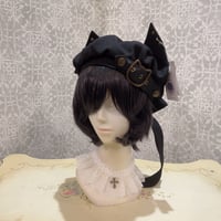 【星箱Works】猫とまどろむ日々 猫耳ベレー帽/A24C01444