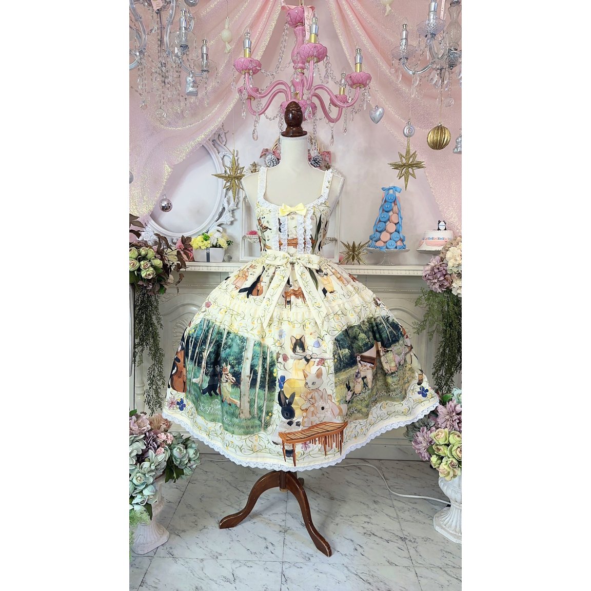 ロイヤルプリンセスアリス　ジャンパースカート　うさぎアリスのトランプ王国 ロイヤルプリンセスアリス ジャンパースカート うさぎアリスのトランプ