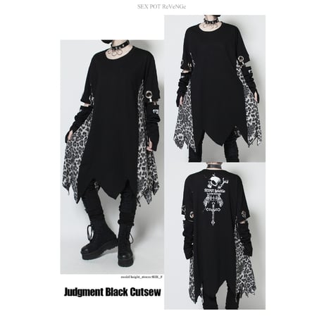 【SEXPOTReVeNGe】JUDGMENT BLACK カットソー【SA681282】