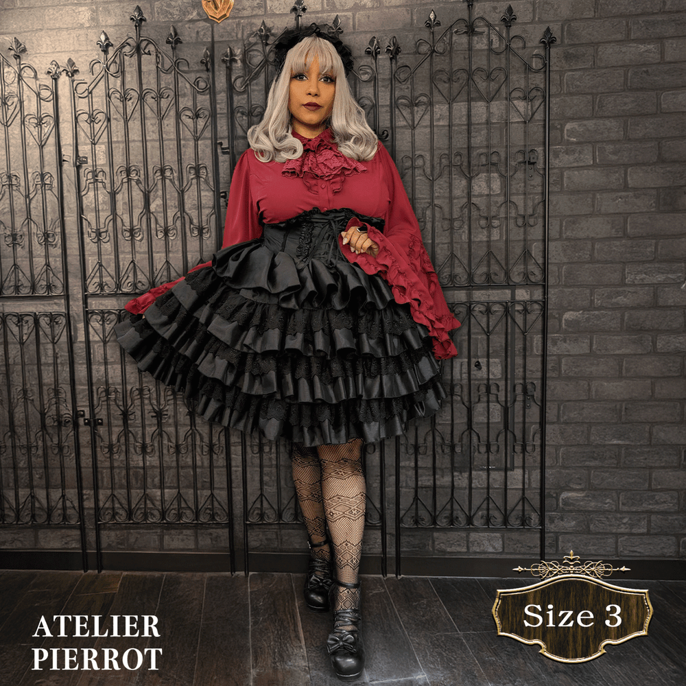 ATELIER-PIERROT】Mini Corset Skirt【サイズ2、3/プラスサイ