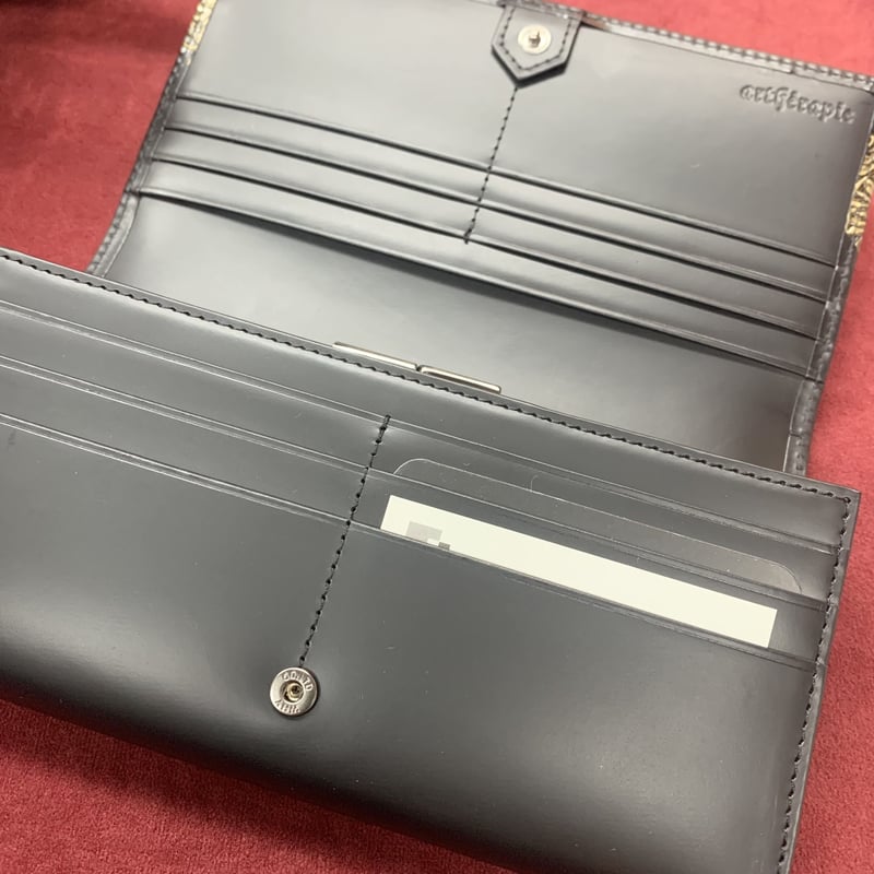 artherapie】 ローズジャルダン かぶせがま口長財布 /230664 artherapie】 ローズジャルダン かぶせがま口長財布 /230664