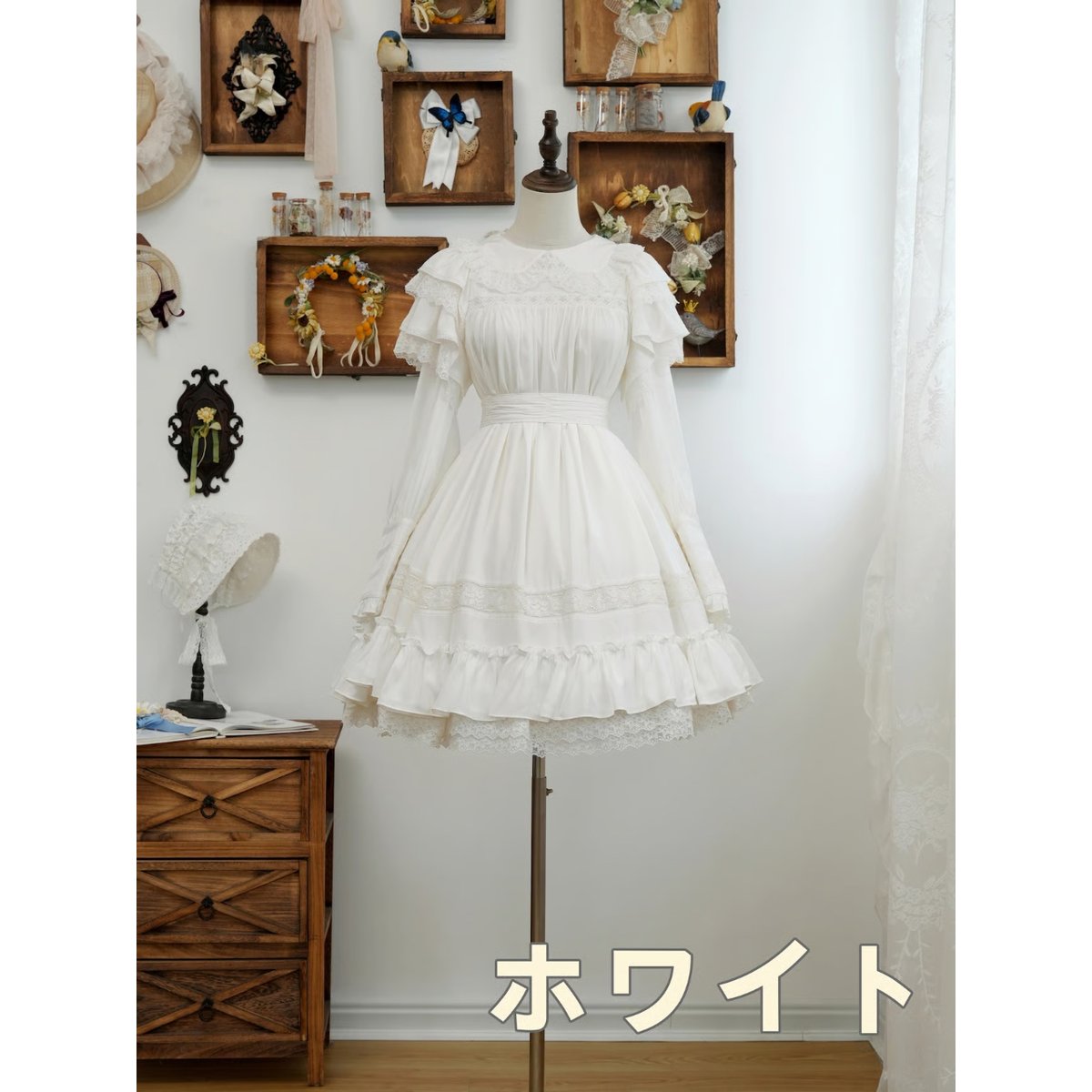 星箱Works】リリアンヌ姉妹 パステルカラーワンピース(ショート丈
