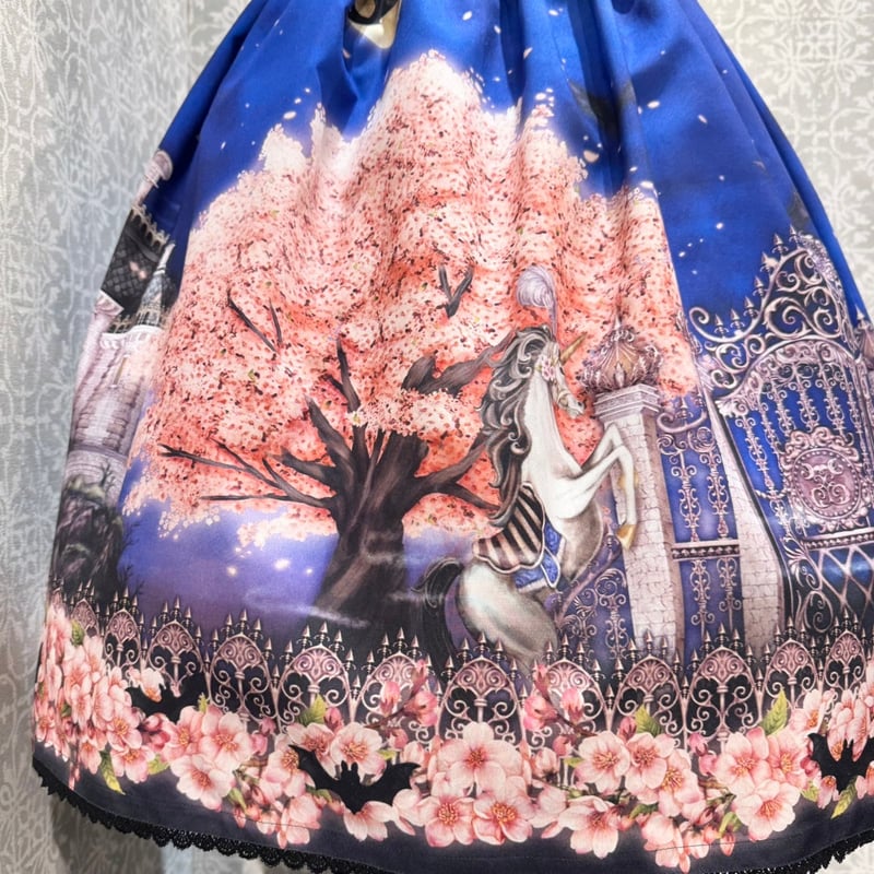 Enchantlic Enchantilly】幻影桜城〜夢幻の一角獣〜 スカート/012-8