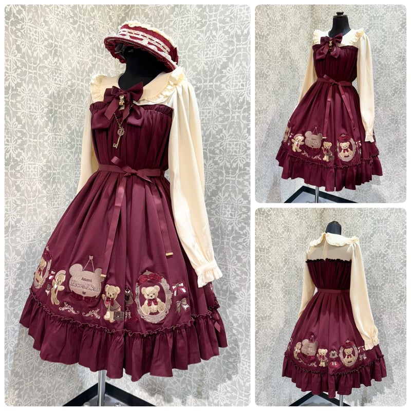 Bears ClosetスイートAラインワンピース アマベルワンピース受注くま