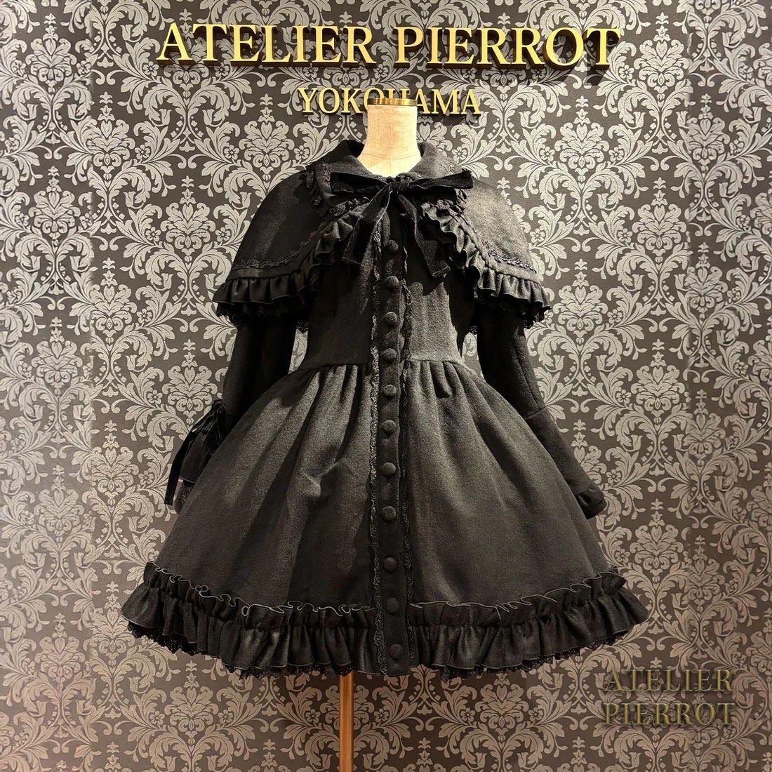 ATELIER-PIERROT】Fleur d'Hiver Coat/TCT-11 | KI