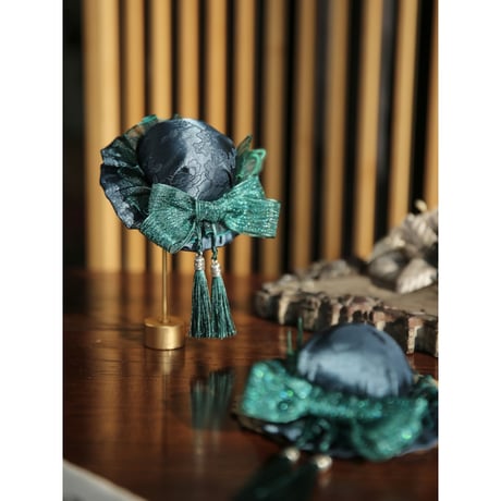 【星箱Works】藤花集 中華風 お団子クリップ式ヘッドドレス/ P11502389