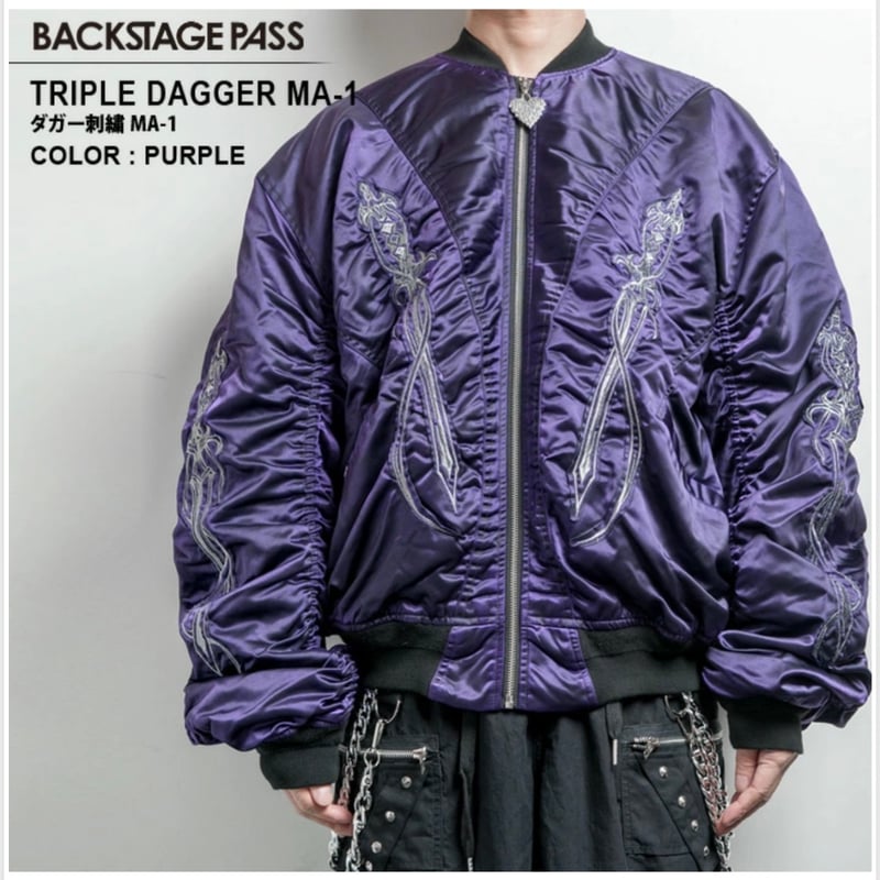 BACKSTAGE PASS】TRIPLE DAGGER MA-1(トリプルダガー MA-1