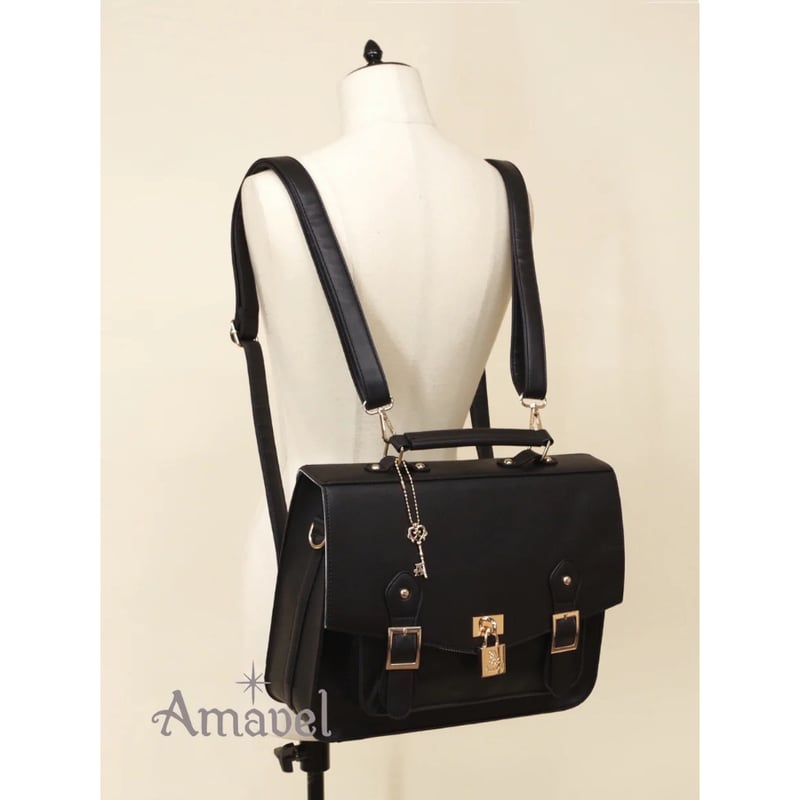 Amavel】カギ付A4サッチェルバッグ/124770280 | KIST ONLINE S