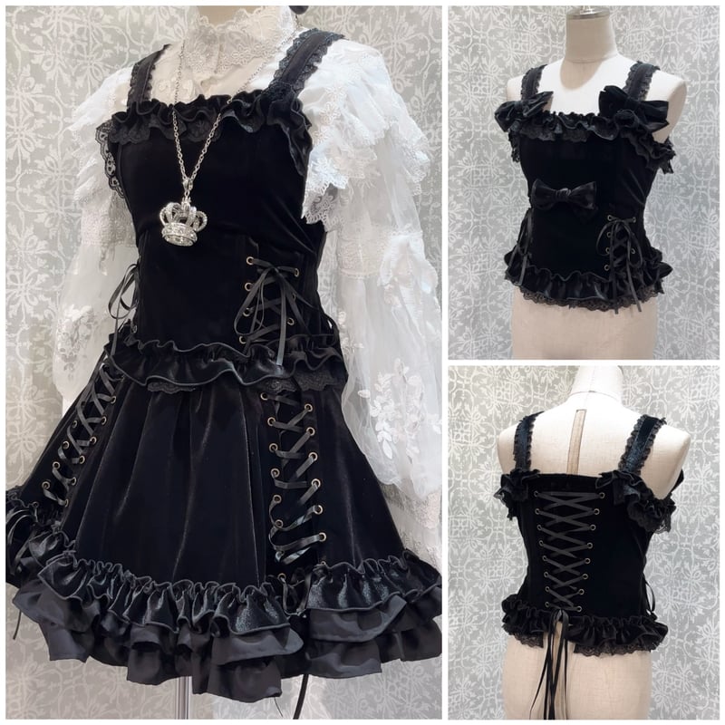 ATELIER-PIERROT/Vallée lys】Adenophora Lace-Up