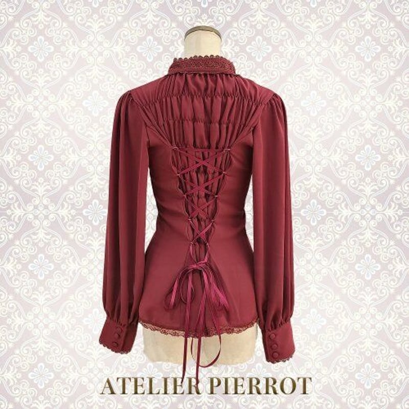 【ATELIER PIERROT】　Lumiere Blouse ATELIER-PIERROT】ルミエールブラウス/TBL-1008 | KIST ONLI