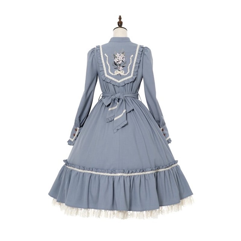 星箱Works】ジャスミン ヨークカラーワンピース/P33101034【お取り寄せ